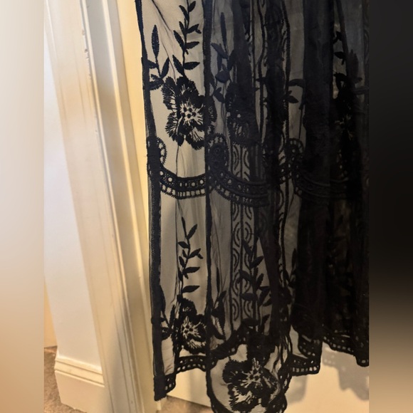 Altar’d State Black Lace Dress NWOT Size Large - Picture 6 of 10